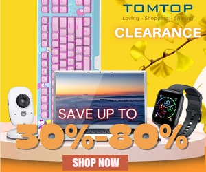 Tomtop: Price Drop Sale On Electronics and Gadgets